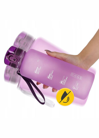 Пляшка для води спортивна 1000 мл Pink (P-5905973403764) 4FIZJO (316275400)