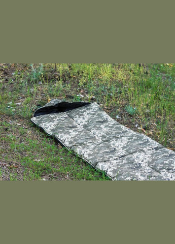 Спальный мешок ЗИМА (одеяло с капюшоном), Пиксель, ширина 100 см Украина ТД (318016795)