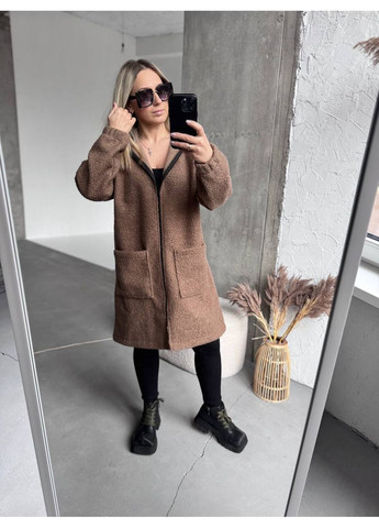 Бежевый демисезонный кардиган No Brand