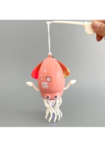 Интерактивная игрушка Танцующий Осьминог с музыкой и подсветкой, USB зарядка No Brand (368999690)