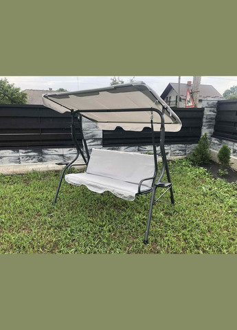 Садовые качели GardenLine VIP 170*110*153см Grey No Brand (347311737)