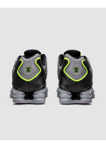 Серые демисезонные кроссовки мужские nike shox tl wolf grey найк шокс тл No Brand