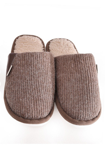 Коричневые тапочки женские Lumo