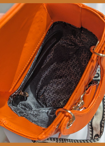 Жіноча сумка міні жовтогарячий із широким ременем ЛЮКС якість No Brand (322464510)