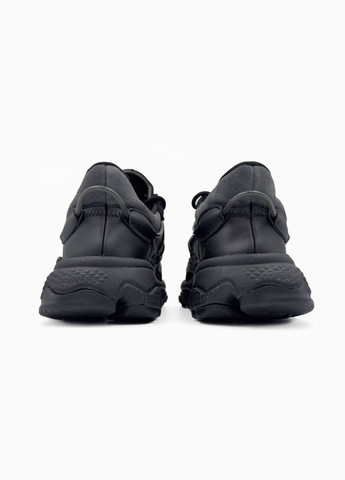 Черные демисезонные кроссовки мужские и женские adidas ozweego black | адидас озвиго черные No Brand