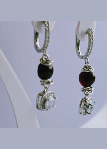 Сережки 3312 з натурального бурштину MINOV (336184024)