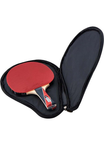 Чохол для ракетки Round Cover Master з відділенням для м'ячів Black/Red GEWO (367599325)