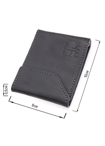 Шкіряний затискач для грошей з власником Apple AirTag чорний (sku_11617) No Brand (327819326)