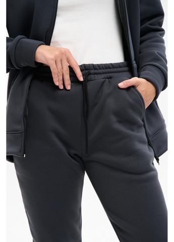 Женский теплый спортивный костюм Большого размера на молнии из тринитки на флисе. No Brand (365830131)