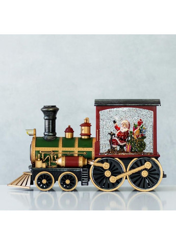 Фонарь новогодний Рождественский поезд 32 см ELISEY (366215031)
