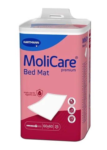 Пеленка поглощающая гигиеническая MoliCare Premium Bed Mat 7 капель 60x60 см 25шт/пак Hartmann (386764918)
