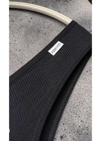 Бавовняні трусики бразиліани в рубчик Finetoo (352770847)