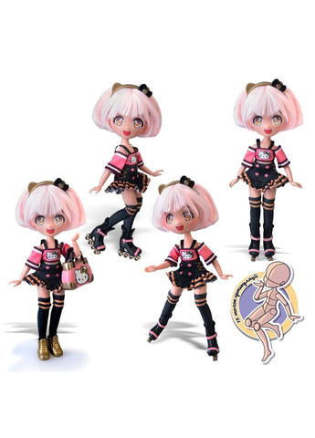 Дитяча лялька "Золота Роллер Діва" HKTF1000 серії "Hello Kitty" 4SF Manga Dolls (358058595)