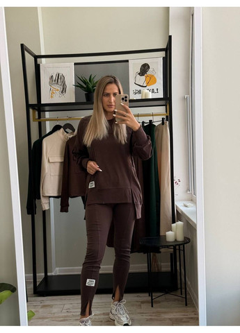 Коричневый демисезонный кардиган MonCher