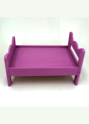 Ліжко для ляльок з дерева Аріель флокс (КРТ-000155) No Brand (328605467)