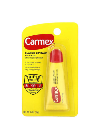 Бальзам для губ, класичний, лікувальний, 10 г Carmex (314524154)
