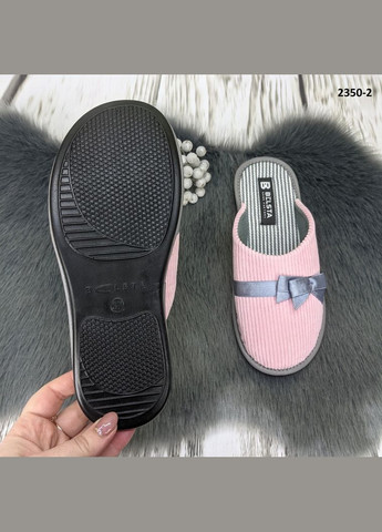 Розовые тапочки женские домашние Белста