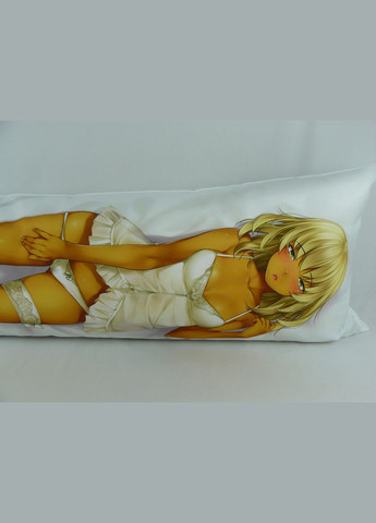 Дакимакура 150 х 50 см Сара Galaxy Girls (Сейбер) Галакси Герлз обнимашка Подушка со съемной наволочкой Viva (346057654)