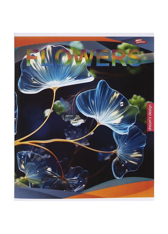 Тетрадь 96 л. клетка "МЕЧТЫ" / Flowers Мрії Збуваються (342417573)