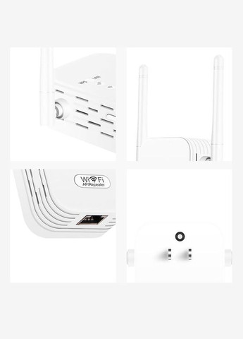 Підсилювач Wi-Fi Genie's Poems 1200 Мбіт/с 2.4ГГц та 5ГГц з режимами Repeater/Router/AP та WPS No Brand (300657765)