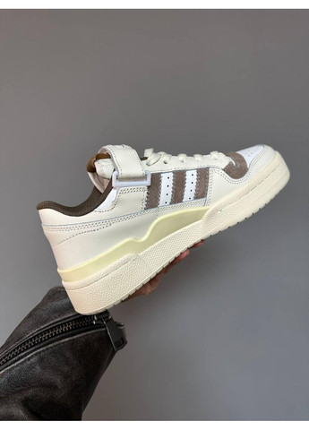 КРОСІВКИ ЖІНОЧІ ADIDAS FORUM LOW CHOCOLATE BEIGE АДІДАС ФОРУМ No Brand білі демісезони (369392278)