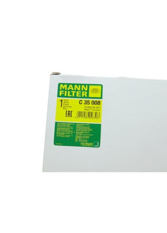 Фільтр повітряний HONDA ACCORD IX 2.2 i-DTEC 08- (вир-во ) C35008 MANN (366131204)