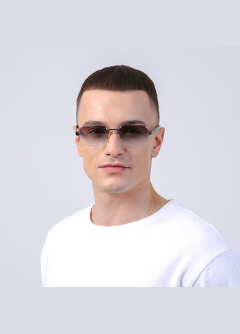 Солнцезащитные очки Прямоугольные мужские 724-464 LuckyLOOK 724-464М (342058115)