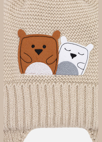 Комплект шапка + шарф для хлопчика колір бежевий ЦБ-00263004 Yuki (307793825)