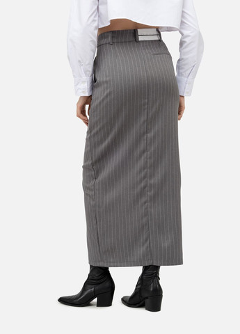 Серая женская юбка цвет серый цб-00242171 Yuki