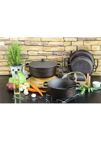 Каструля 6 л Black (P-6L-1) Brizoll (314765850)