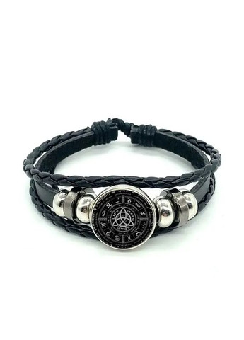 Набір кулон і браслет трікветр язичницьке колесо Виккан Сигил амулет оберіг No Brand (339869736)