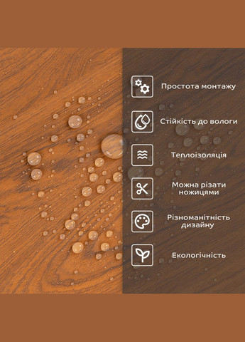 Самоклеящаяся стеновая PET плитка 600*300*2mm (D) SW-00002340 No Brand (316050930)