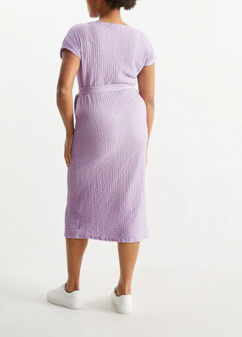 Фіолетова повсякденний сукня C&A однотонна