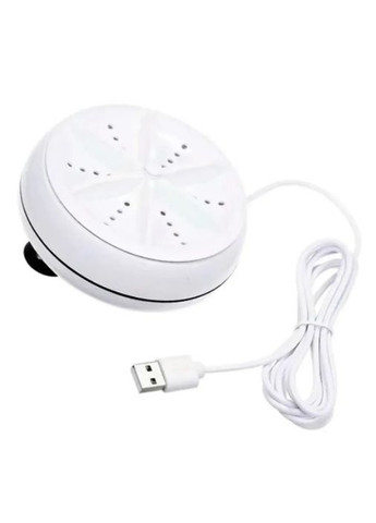 Стиральная машинка ультразвуковая портативная Wash Ultrasonic от USB и повербанка белый (1837585109) No Brand (329194459)