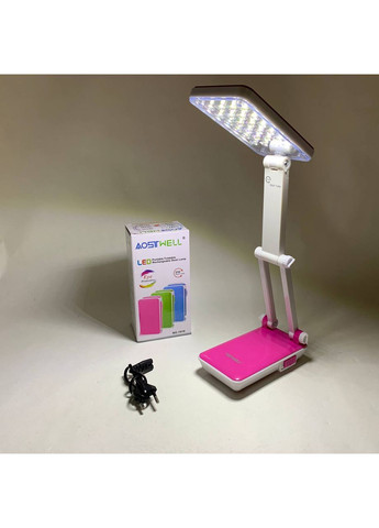 Настольная лампа Topwell 1019 Голубая аккумуляторная светодиодная регуляция уровня наклона. Цвет: красный No Brand (368771629)