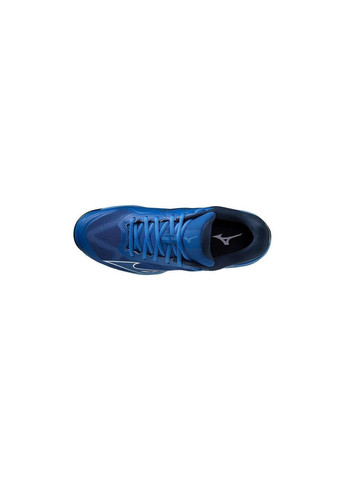 Синие демисезонные кроссовки shoe wave exceed light clay синий 7 61gc2220-26 Mizuno