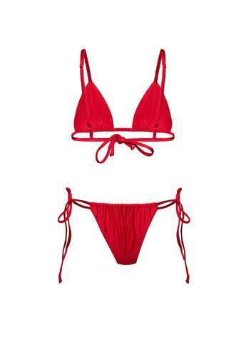 Вишневий літній купальник роздільний Nea Gaia SELENE