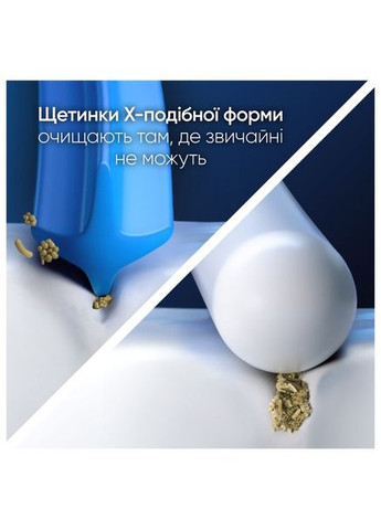 Насадки для електричної зубної щітки Pro Чорні, 2 шт Oral-B Cross Action (322784975)