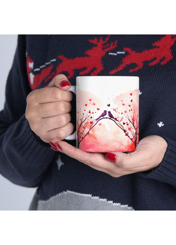 Керамічна чашка з дизайном "Алея закоханих" - 7 No Brand (368671468)