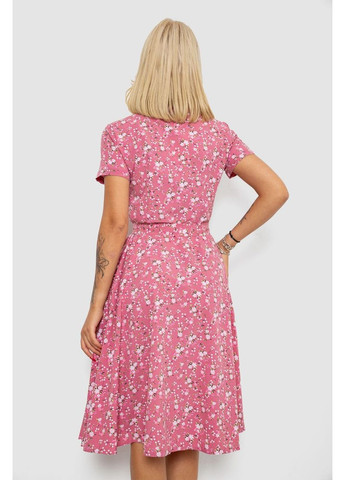 Пудрова сукня софт з принтом Ager