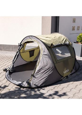 Намет туристичний 245×145×100 (см) кемпінговий для риболовлі 2 х місний LU-030GR (A-034779) LUGI (352769603)