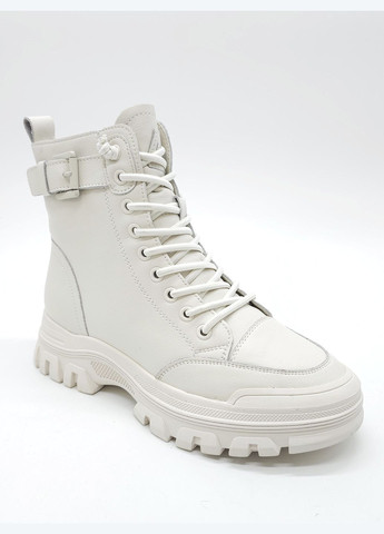 Жіночі черевики зимові білі шкіряні L-12-28 24 см (р) Lonza (268213524)