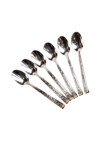 Набір столових чайних з нержавіючої сталі 6 штук столовий набір HP96921 TS Kitchen (369654291)