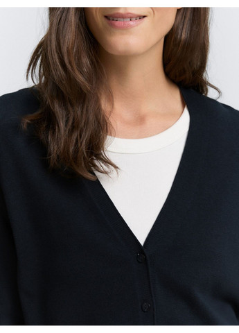 Темно-синий демисезонный кардиган Tom Tailor