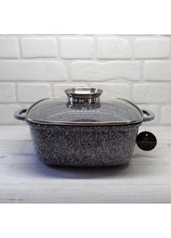 Каструля-казан із гранітним покриттям і кришкою 3.7 л. (EB-3972) Edenberg (368993387)