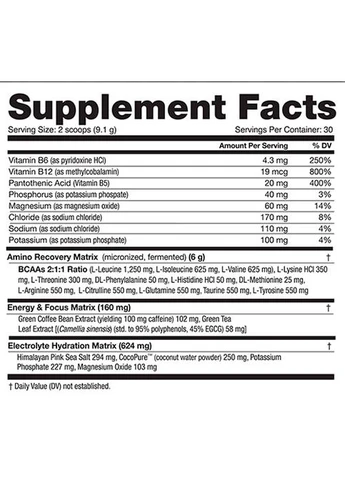 Amino Kick 274 g /30 servings/ Grape Berry Crush NutraBio (379869538)