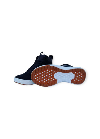 Чорні Осінні жіночі замшеві черевики Vans Range EXP Hi