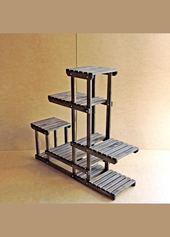 Підставка для квітів з дерева Корсика мокко (ЦВТ-000206) No Brand (328224873)