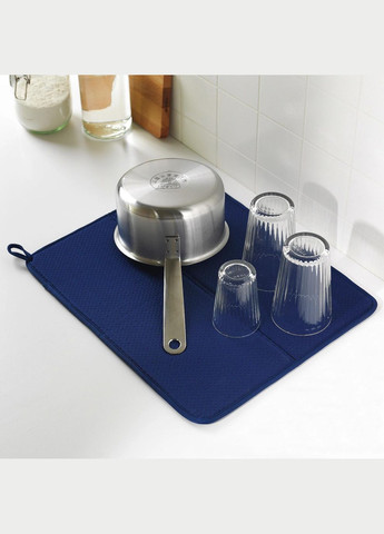 Коврик для сушіння посуду ІКЕА NYSKOLJD 44х36 см (50387259) IKEA (278407974)
