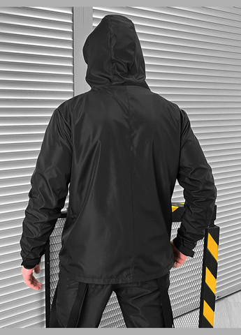 Черная демисезонная куртка ветровка сенсей черный BEZET